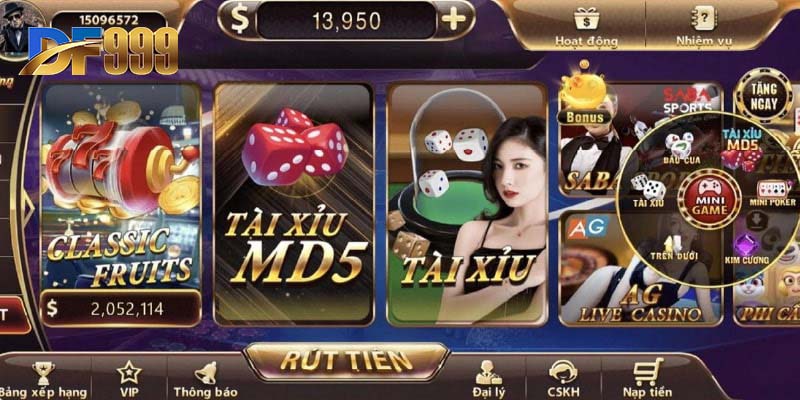 Chơi tài xỉu online nhận tiền thật
